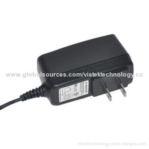 US 3.6W AC/DC Switching Adapter with 50-120mV Ripple and Noise, Used for Mobile Phones